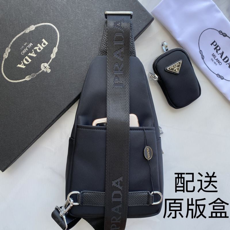 Mens Prada Waist Chest Packs